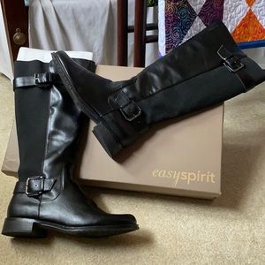 Easy Spirit Jerretzu black tall boots